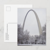 ゲートウェイ・アーチ、ジェファーソン・ナショナル・エクスパンション、ミズーリ州 ポストカード (正面/裏面)