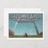 ゲートウェイ・アーチ - ミズーリ州セントルイス ポストカード (正面/裏面)