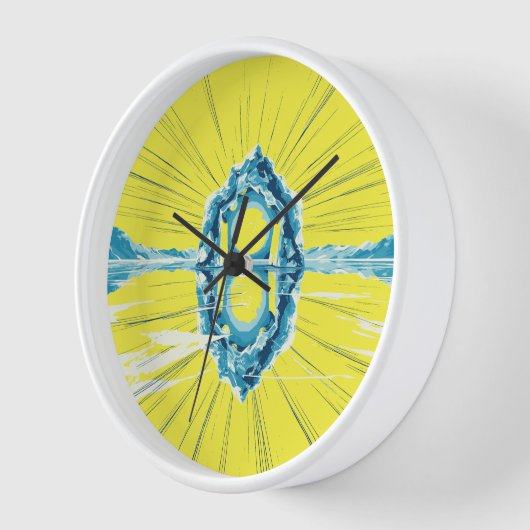 ゲートウェイ 壁時計 (傾斜)