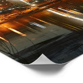 ゲートウェイArch St. Louis Missipisi at Night ポスター (角)