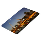 ゲートウェイArch St. Louis Missipisi at Night マグネット (左側)