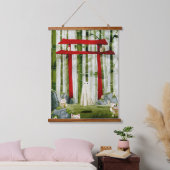 ゲートウ忘れェイ 吊り下げ型タペストリー (寝室)