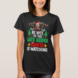ゲートキーパーSantaに優しい – ゲートキーパーChr Tシャツ