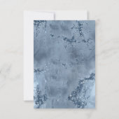 ゲートグリッター結婚ズダスティブルーID647 セーブザデート (裏面)