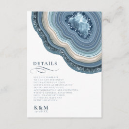 ゲートグリッター詳細ダスティブルーID647 エンクロージャーカード