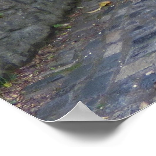 ゲート建築の町のシーン ポスター (角)