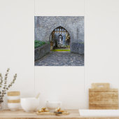 ゲート建築の町のシーン ポスター (キッチン)