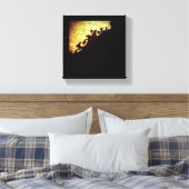 ゲート影 キャンバスプリント (インサイチュ (寝室))