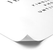 ゲート赤面と金ゴールドのプラグ結婚を抜いた歓迎 ポスター (角)