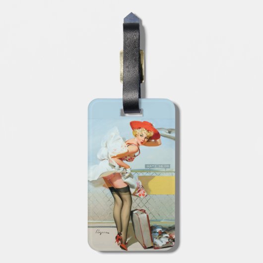 ゲートPin ラゲッジタグ (裏面縦)