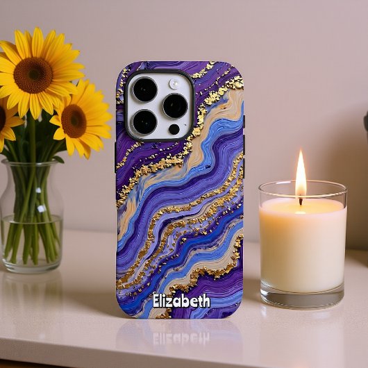 ゲードインスパイア抽象芸術 iPhoneケース