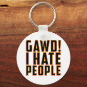 ゲード!私は人が嫌い! キーホルダー (正面)