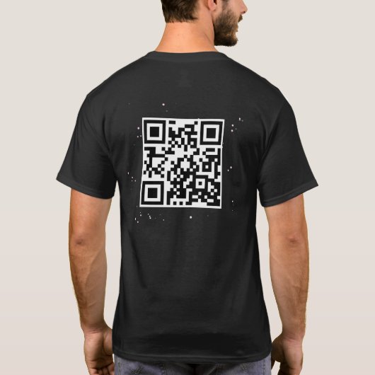 ゲードQR Tシャツ (裏面)