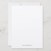 ゲーネリーボタニカルチュパユダヤ結婚式招待状 招待状 (裏面)