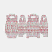 ゲーブルビーフボックスクリスマス フェイバーボックス (折り畳みなし)