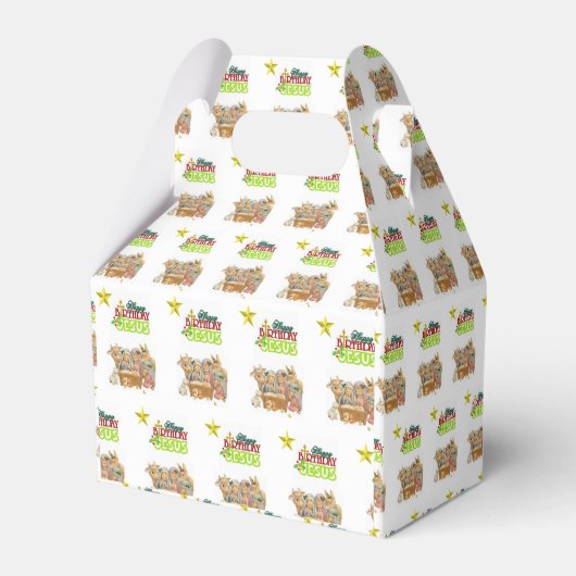 ゲーブルビーフボックスクリスマス フェイバーボックス (裏面サイド)