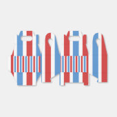 ゲーブルビーフボックスストライプ赤と白 フェイバーボックス (折り畳みなし)