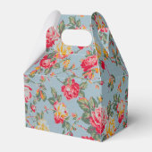 ゲーブルヴィンテージフローラパーティー特典ギフトボックス フェイバーボックス (裏面サイド)