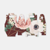 ゲーブル紙ビーフボックスジオメトリックガーデンバラワイン フェイバーボックス (折り畳みなし)