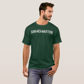 ゲーマスターのスローガンボーイ Tシャツ (正面フル)