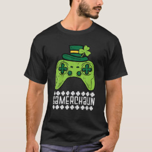 ゲーマチャンアイリッシュゲーマーパディスメンサンパトリックの日B Tシャツ