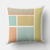 ゲーマルームサイコロレトロパターン クッション (裏面)