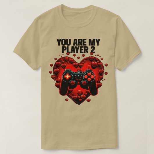 ゲーマーあなたは私のプレーヤー1 Tシャツ (デザイン正面)
