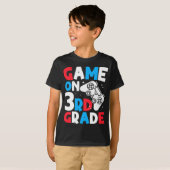 ゲーマーあるある 小学3年生 レトロビデオゲーム Tシャツ (正面フル)