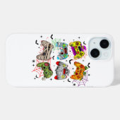 ゲーマーおもしろいハロウィーン電話iPhone 15ケース Case-Mate iPhoneケース (裏面 (横))