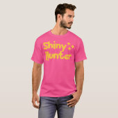 ゲーマーおもしろいポケモンスターフェストのための光沢のあるハンター Tシャツ (正面フル)