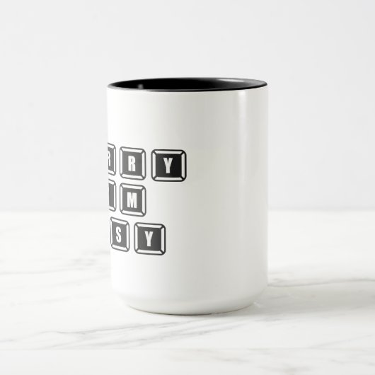 ゲーマーおもしろいワードアート マグカップ (中央)