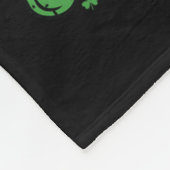 ゲーマーおもしろいIがSt Patrickのビデオゲームを一時停止 フリースブランケット (角)