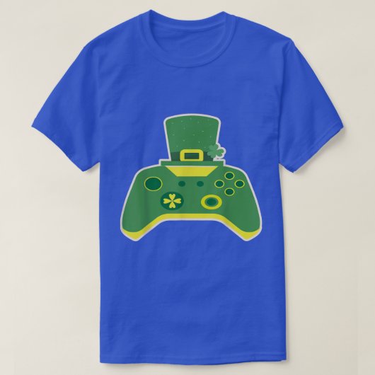 ゲーマーおもしろいSt patricks day男性へボーイズメンズウォーム Tシャツ (デザイン正面)