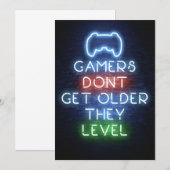 ゲーマーが年を取らない セーブザデート (正面/裏面)