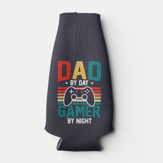 ゲーマーであるパパ;ビデオゲーム;パパギフト ボトルクーラー (正面)