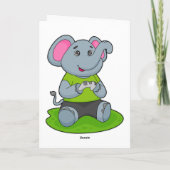 ゲーマーとしての象 カード (裏面)