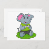 ゲーマーとしての象 ポストカード (正面/裏面)