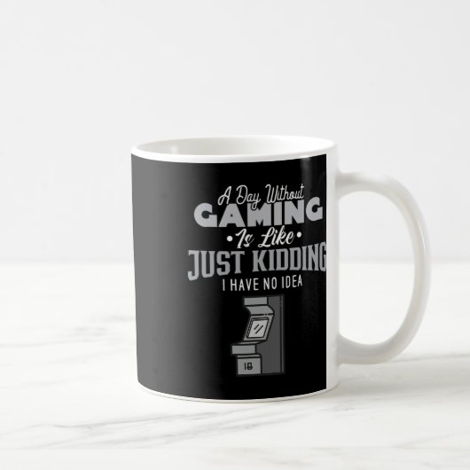 ゲーマーならわかる？ゲーミングジョークTシャツ コーヒーマグカップ (右)