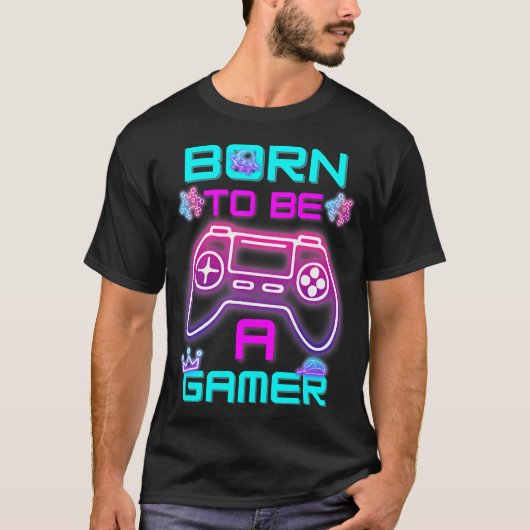 ゲーマーに捧ぐゲーミングTシャツ Tシャツ (正面)