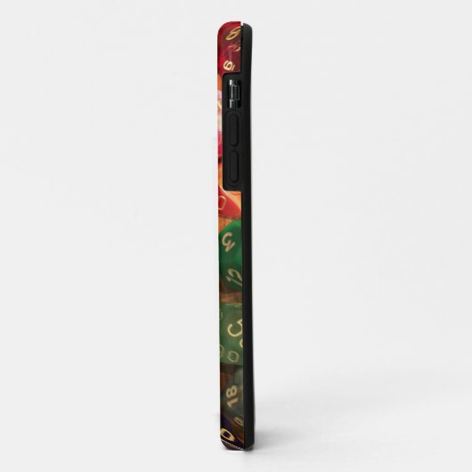 ゲーマーのためのおもしろいのサイコロのデザイン Case-Mate iPhoneケース (裏面/左)