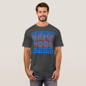 ゲーマーのためのゲームモードがアクティブ ゲーマー Tシャツ (正面フル)