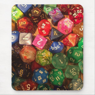 ゲーマーのためのサイコロのmousepad マウスパッド
