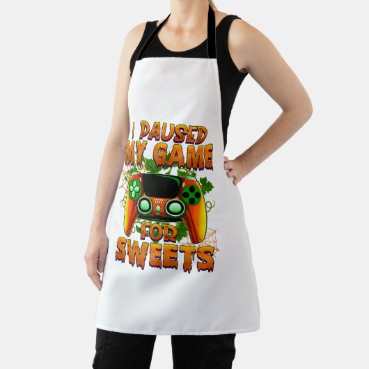 ゲーマーのための面白いハロウィーンの装カッコいい置 – Halloween エプロン (インサイチュ)