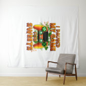 ゲーマーのための面白いハロウィーンの装カッコいい置 – Halloween タペストリー (インサイチュ(横))