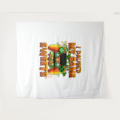 ゲーマーのための面白いハロウィーンの装カッコいい置 – Halloween タペストリー (正面(横))