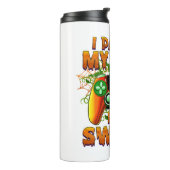 ゲーマーのための面白いハロウィーンの装カッコいい置 – Halloween タンブラー (回転左)