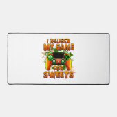 ゲーマーのための面白いハロウィーンの装カッコいい置 – Halloween デスクマット (正面)