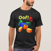 ゲーマーのためのOOF Blox Noobゲーマー Tシャツ (正面)