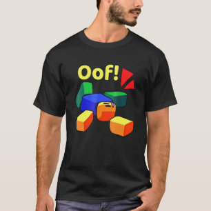 ゲーマーのためのOOF Blox Noobゲーマー Tシャツ
