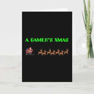 ゲーマーのクリスマス シーズンカード